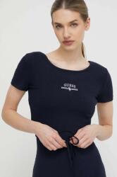Guess t-shirt NYRA női, sötétkék, V4GP03 KBCO2 - sötétkék S