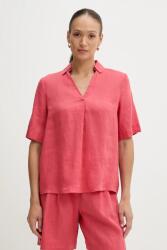 Benetton vászon felső piros, sima, 5BMLDQ0B6 - piros XS