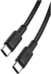 XO kábel NB-Q199 PD USB-C - USB-C 1, 5m 100W Fekete