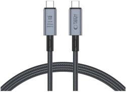 Tech-Protect Ultraboost Max szürke Type-C USB4 kábel PD240W 100CM - xpro