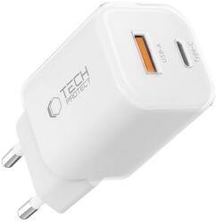 Tech-Protect NCM33W Hálózati Töltő adapter PD 33W / QC3.0 fehér - xpro