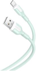XO NB212 kábel USB / USB-C 1M 2.1A zöld - xpro
