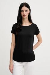 Sisley t-shirt fekete, 3Z12L107O - fekete M