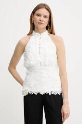 Bardot felső fehér, virágos, 59846TB - fehér S