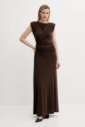 ANSWEAR ruha barna, maxi, egyenes - barna M - answear - 34 990 Ft