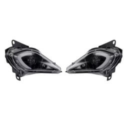 MTUNING Front LED Headlight DRL Yellow Turn Signal Light suitable for 0-0