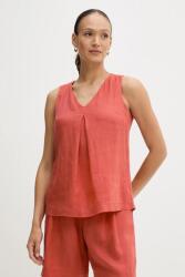 Benetton vászon felső piros, sima, 5BMLDQ06W - piros S