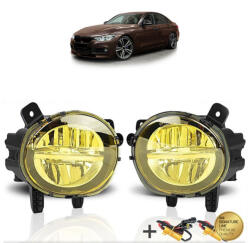 MTUNING Fog Lights BMW 3 F30 2 F46 4 F33 1 F20 3 F31 2 F23 4 F32 2 F45 1 F21 3 F34 4 F36 2 F22 F87 LED Yellow