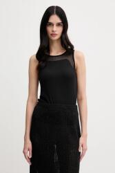 Sisley top fekete, 3Y61LH00Z - fekete XS