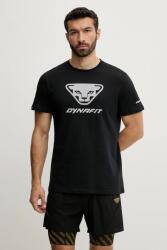 Dynafit t-shirt Graphic zöld, nyomott mintás, 08.0000070998 - fekete M