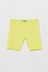 United Colors of Benetton gyerek rövidnadrág zöld, sima, 3MT1G900R - zöld 90