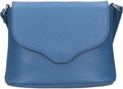 Italia Női bőr crossbody kézitáska Italia Alice - mélykék