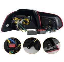 MTUNING Lights Volkswagen Golf VI Rear Dynamic LED Red - llracing - 146 650 Ft