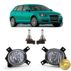 MTUNING Fog Lights Audi A3 A4 - llracing - 24 630 Ft