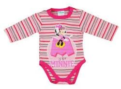 Hosszu ujjas body minnie mintával