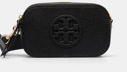 Tory Burch bőr táska Miller fekete, 171956-001 - fekete Univerzális méret