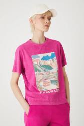 Medicine pamut póló lila - lila XL - answear - 5 490 Ft