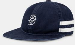 Drôle de Monsieur pamut baseball sapka La Casquette D Miroir sötétkék, nyomott mintás, G-CP169-CO138-DNY - sötétkék Univerzális méret