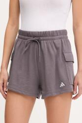 adidas rövidnadrág Essentials lila, sima, magas derekú, JC5700 - lila XS