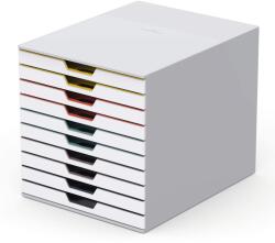 DURABLE Suport documente birou 10 sertare, DURABLE Varicolor Mix