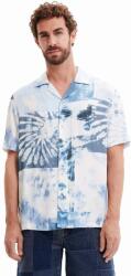 Desigual ing férfi, galléros, sötétkék, regular - sötétkék M