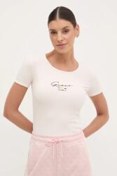 Guess t-shirt SUZANNE női, bézs, V5RP00 KBCO2 - bézs L