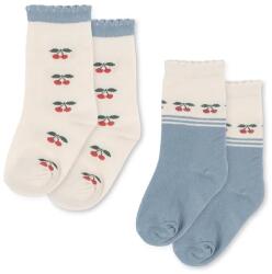Konges Sløjd gyerek zokni CHERRY SOCKS 2 pár bézs, KS103310 - bézs 22/24