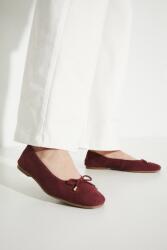 Medicine velúr balerina bordó - burgundia Női 40