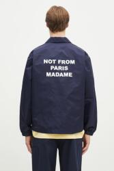 Drôle de Monsieur rövid kabát La Veste Slogan sötétkék, átmeneti, PERM-JT183-PA014-NY - sötétkék XL
