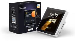SONOFF NSPanel Pro érintőképernyős vezérlőpanel, Zigbee és Bluetooth gateway, fehér - okosotthon
