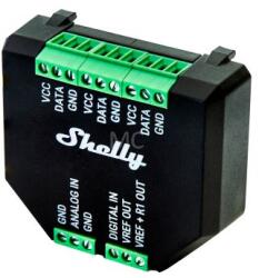 Shelly szenzor adapter Shelly PLUS relékhez (DS18B20 hőmérséklet-érzékelő, és más szenzorok csatlakoztatásához)