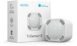 Aeotec TriSensor 8 - 3 az 1-ben hőmérséklet, mozgás és fényintenzitás érzékelő, Z-Wave 800 (ZWA045-C)