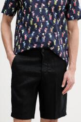 United Colors of Benetton vászon rövidnadrág - fekete 50 - answear - 16 990 Ft