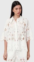 AllSaints ing CHARLI galléros, fehér, relaxed, W098PC - fehér 40