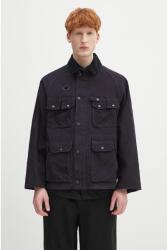Barbour pamut kabát Barbour Modified Dryfly Casual Jacket sötétkék, átmeneti, MCA1036 - sötétkék L