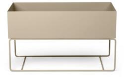 ferm LIVING virágcserép kerettel Plant Box L bézs - bézs Univerzális méret (110108693)