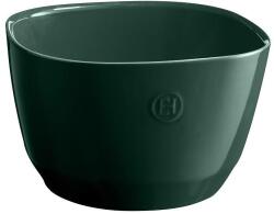 Emile henry (Франция) Квадратна керамична купа за салата EMILE HENRY Salad Bowl M - 22 х 22 см - цвят зелен кедър (EH 6594-07)
