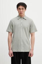 Paul Smith vászonpóló szürke, sima, M1R-446Z-P01764 - szürke L