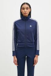 Adidas felső Adicolor Classics Firebird sötétkék, női, nyomott mintás, JC8263 - sötétkék XXS