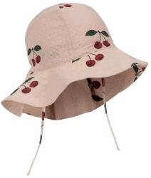 Konges Sløjd kalap ELIN SUN HAT GOTS rózsaszín, pamut, KS103077 - rózsaszín 12-18 hónapos