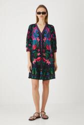 MEDICINE ruha fekete, mini, oversize - fekete XXL - answear - 18 990 Ft