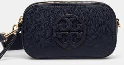 Tory Burch bőr táska Miller sötétkék, 171955-405 - sötétkék Univerzális méret