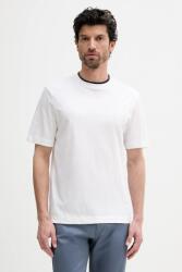 Sisley pamut póló fehér, sima, 3I1XS104G - fehér XL