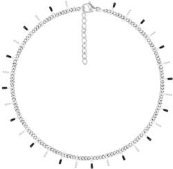 Lilou ezüstözött karkötő 248/160/BRA/NO2/CZA/SR - ezüst Univerzális méret