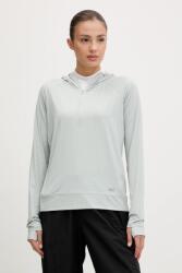 Helly Hansen sportos pulóver Shine Solen türkiz, sima, kapucnis, 49576 - türkiz XS