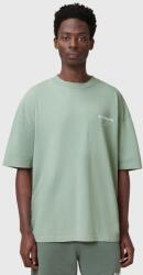 AllSaints pamut póló UNDERGROUND - zöld M - answear - 29 990 Ft
