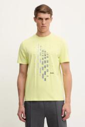 BOSS Green t-shirt zöld, nyomott mintás, 50543808 - zöld XXL