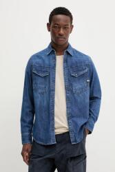 G-Star RAW farmering galléros, sötétkék, slim - sötétkék XL