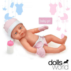 Dolls World Újszülött kislány baba (38 cm) (RG4946100)