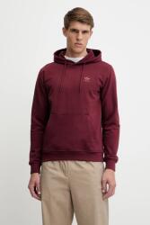 Adidas pamut melegítőfelső Essential bordó, sima, kapucnis, JD2409 - burgundia L